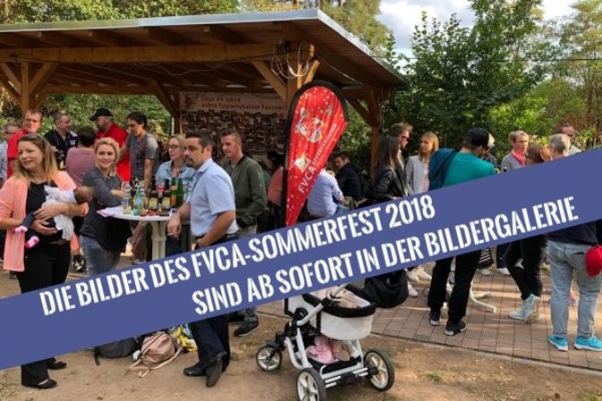 Über 100 Bilder des FVCA-Sommerfest 2018 online