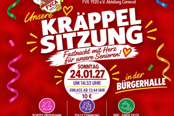 Kräppelsitzung 2027